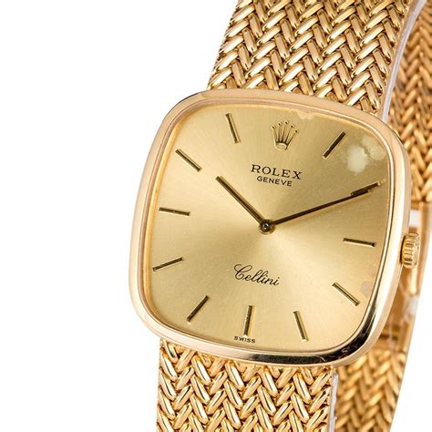 rolex geneve cellini gold vintage